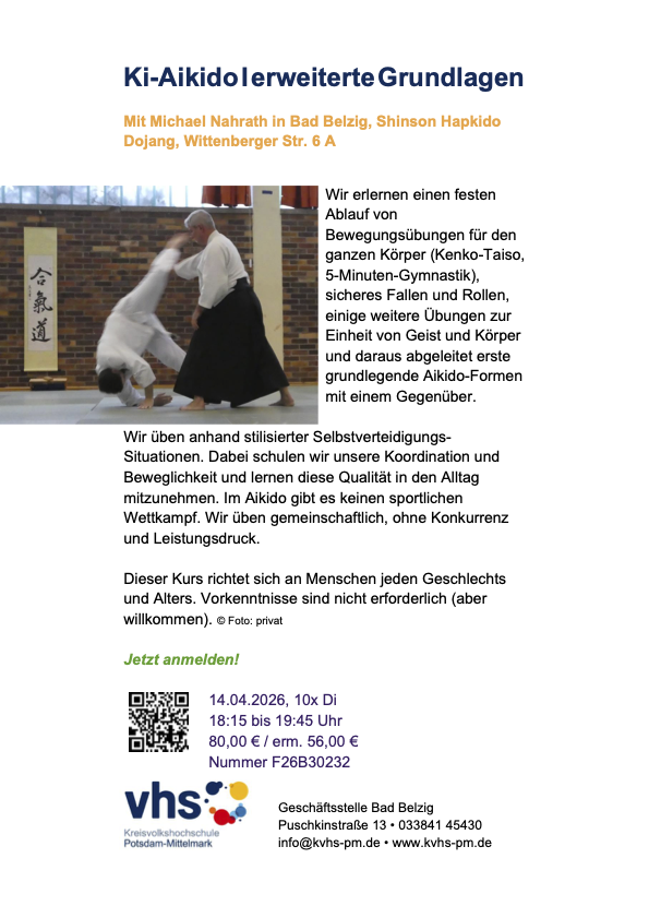 Kurs-Flyer